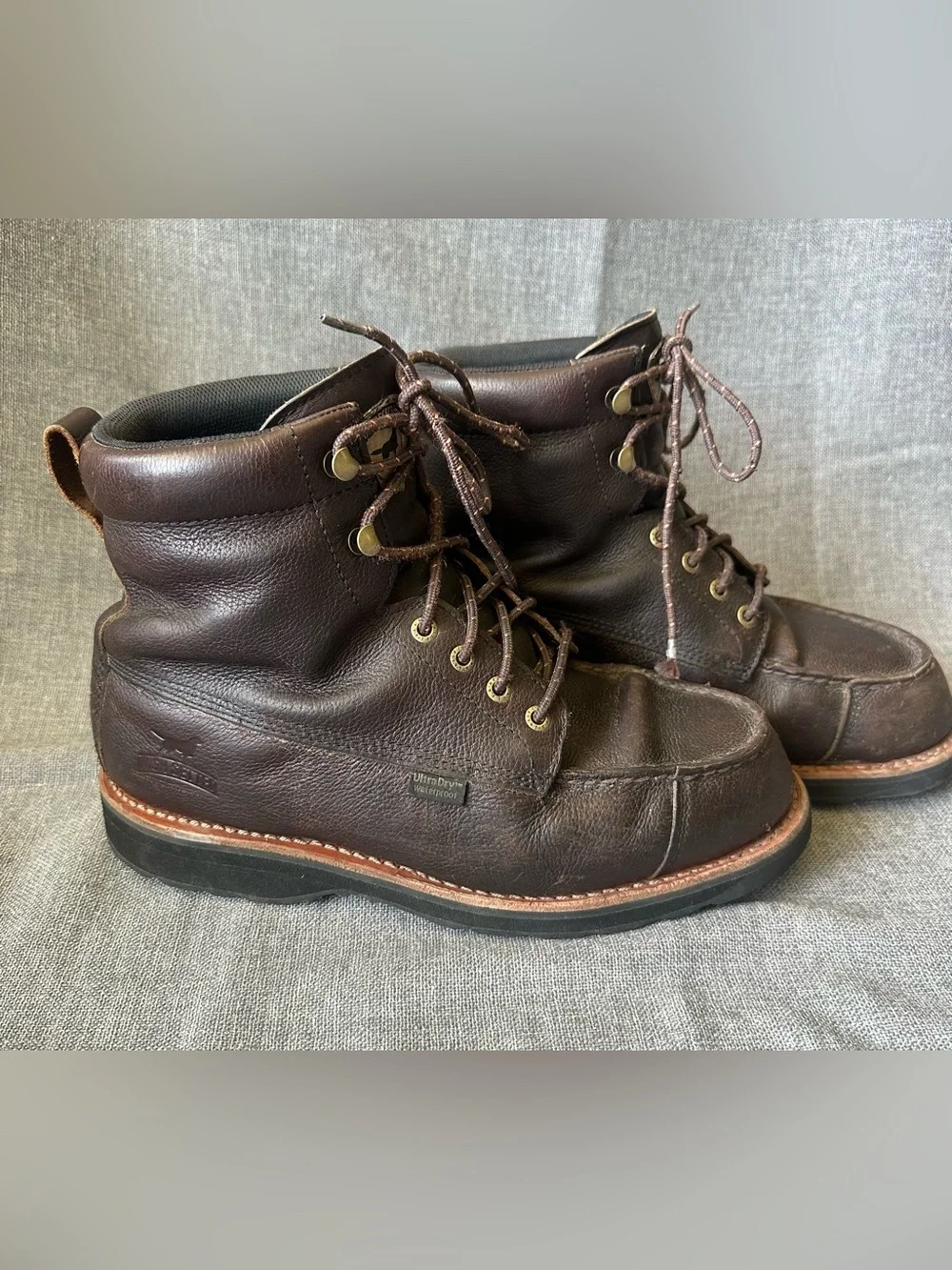 Men’s Irish Setter Wingshooter Waterproof Leather Boots 9.5 wide E2